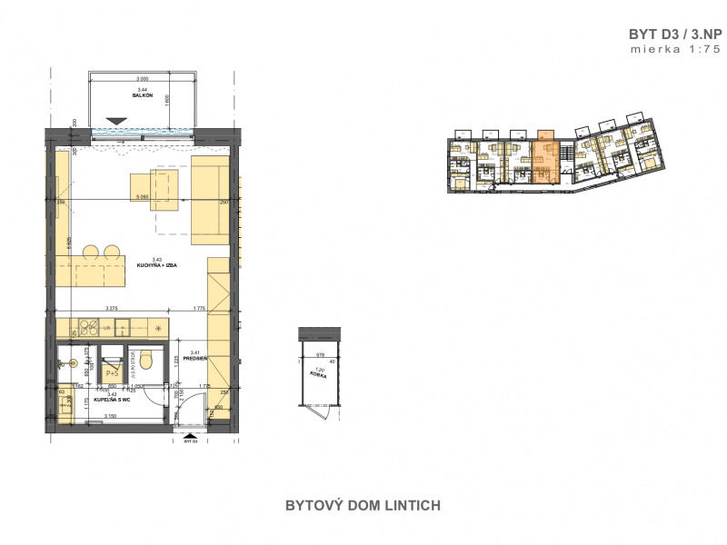 Byt č.11 (D3) VZOROVÝ BYT Byt č.11 (D3) VZOROVÝ BYT