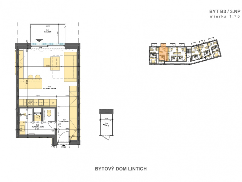 Byt č.9 (B3) Byt č.9 (B3)