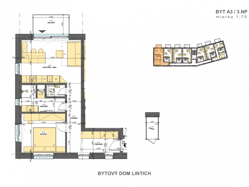Byt č.8 (A3) Byt č.8 (A3)